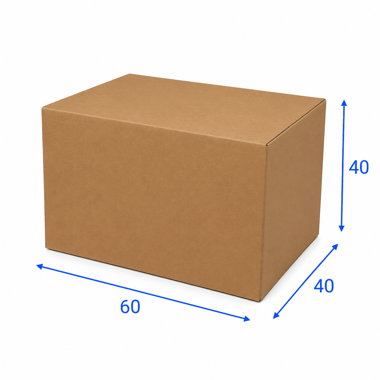 Caisse carton 60x40x40 cm