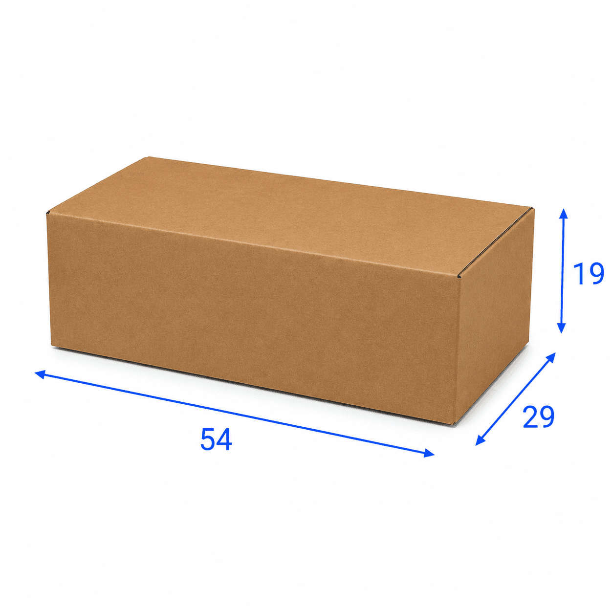 Caisse carton 54x29x19 cm