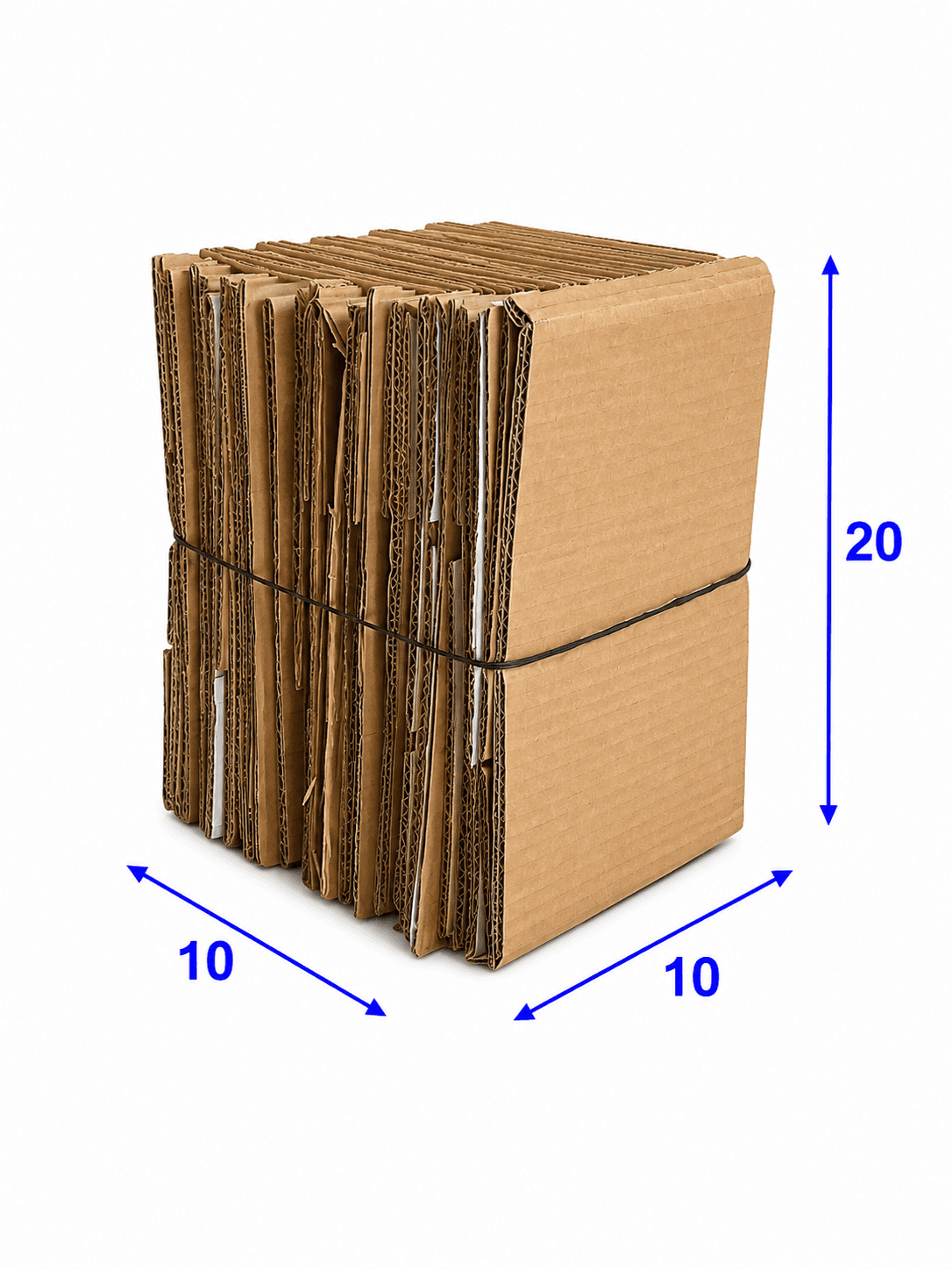 carton recyclé 20x10x10